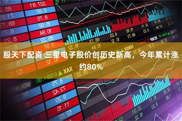 股天下配资 三星电子股价创历史新高，今年累计涨约80%