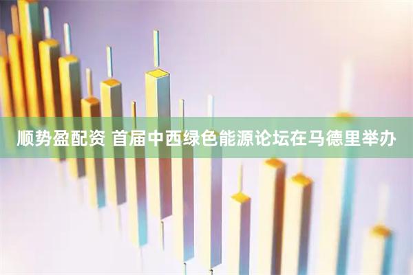 顺势盈配资 首届中西绿色能源论坛在马德里举办
