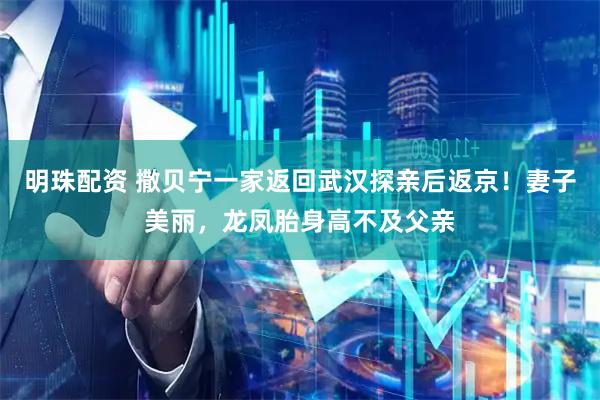 明珠配资 撒贝宁一家返回武汉探亲后返京！妻子美丽，龙凤胎身高不及父亲